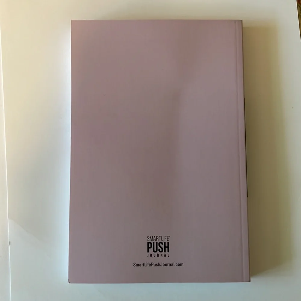 SmartLife PUSH Journal Charlene Johnson Pale Pink/Purple New and Unused